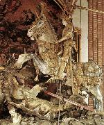 NOTKE, Bernt St George and the Dragon oil painting